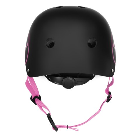 MTW001-1 KASK CZARNO-RÓŻOWY ROZM. L(58-61CM) NILS EXTREME NILS EXTREME