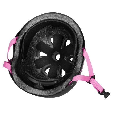 MTW001-1 KASK CZARNO-RÓŻOWY ROZM. L(58-61CM) NILS EXTREME NILS EXTREME