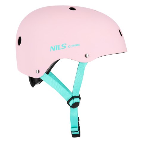 MTW001-1 KASK RÓŻOWY ROZM. XS(48-52CM) NILS EXTREME NILS EXTREME