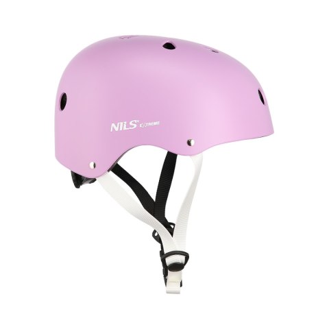 MTW001 FIOLETOWY ROZM. XS(48-52CM) KASK NILS EXTREME NILS EXTREME