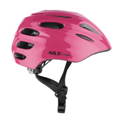 MTW01 LED RÓŻOWY ROZM. XXS (48-54 cm) NILS EXTREME NILS EXTREME
