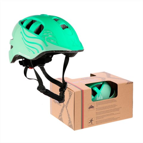 MTW08 ZIELONY ROZM. XS (48-52CM) KASK DZIECIĘCY NILS EXTREME NILS EXTREME