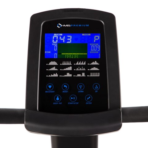M1815 ROWER STACJONARNY ELEKTROMAGNETYCZNY Z GENERATOREM HMS PREMIUM HMS PREMIUM