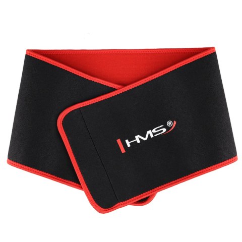 BR163 PAS NA BRZUCH WYSZCZUPLAJĄCY BLACK-RED ONE SIZE HMS HMS
