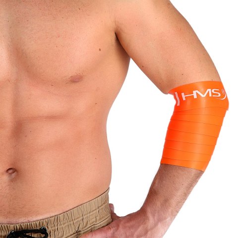 FB02 ORANGE 1.0 x 50 x 2080 MM FLOSS BAND GUMA DO ĆWICZEŃ HMS HMS
