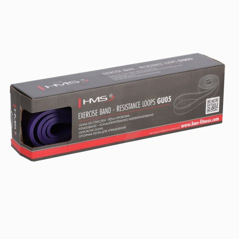 GU05 PURPLE 32 x 4.5 x 2080 MM GUMA DO ĆWICZEŃ HMS HMS