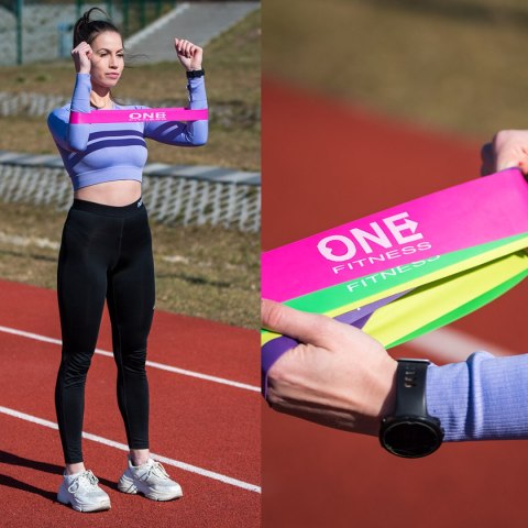 PBF SET04 ZESTAW GUM DO ĆWICZEŃ ONE FITNESS ONE FITNESS