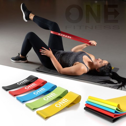PBF SET05 SLIM ZESTAW GUM DO ĆWICZEŃ ONE FITNESS ONE FITNESS