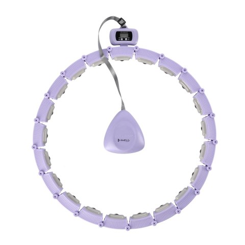 HHM14 HULA HOP VIOLET Z MAGNESAMI I OBCIĄŻNIKIEM + LICZNIK HMS HMS
