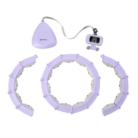 HHM14 HULA HOP VIOLET Z MAGNESAMI I OBCIĄŻNIKIEM + LICZNIK HMS HMS