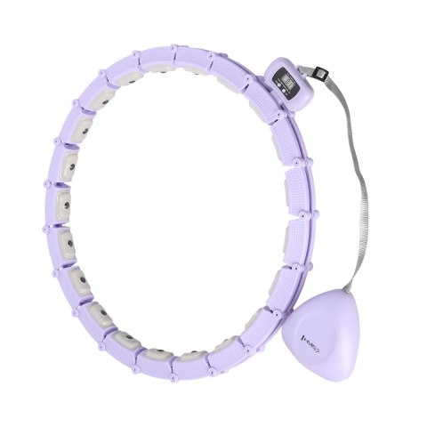 HHM14 HULA HOP VIOLET Z MAGNESAMI I OBCIĄŻNIKIEM + LICZNIK HMS HMS