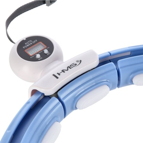 HHM15 HULA HOP BLUE Z MAGNESEM I OBCIĄŻNIKIEM + LICZNIK HMS HMS