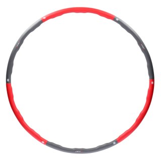 HHP002 RED-GREY HULA HOP 1,2KG 100CM HMS HMS