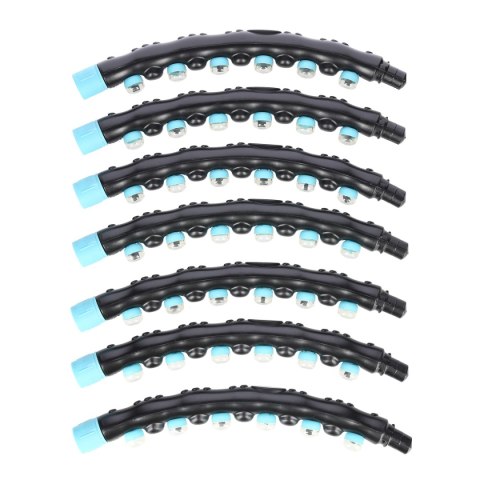 HHP006 BLACK-BLUE HULA HOP MASUJĄCY Z MAGNESAMI 98CM HMS HMS