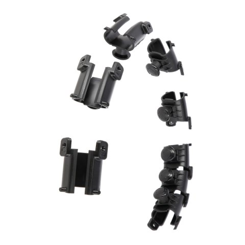 HHW01 HULA HOP BLACK Z WYPUSTKAMI I OBCIĄŻNIKIEM HMS HMS