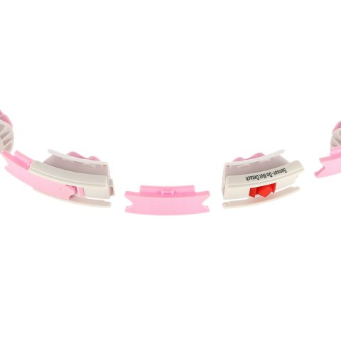HHW06 HULA HOP PINK Z WYPUSTKAMI I OBCIĄŻNIKIEM + LICZNIK HMS HMS