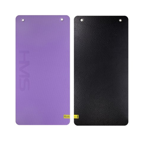 MFK01 VIOLET-BLACK MATA FITNESS KLUBOWA Z OTWORAMI HMS PREMIUM HMS PREMIUM