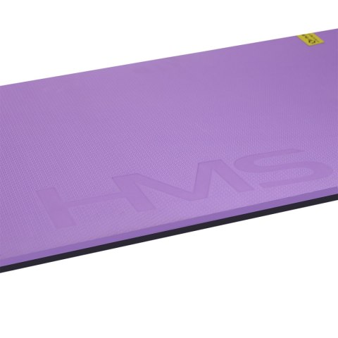 MFK01 VIOLET-BLACK MATA FITNESS KLUBOWA Z OTWORAMI HMS PREMIUM HMS PREMIUM