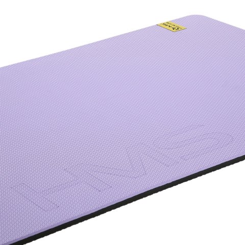MFK07 VIOLET-BLACK MATA FITNESS KLUBOWA Z OTWORAMI 120*60CM EVA 15MM HMS PREMIUM HMS PREMIUM