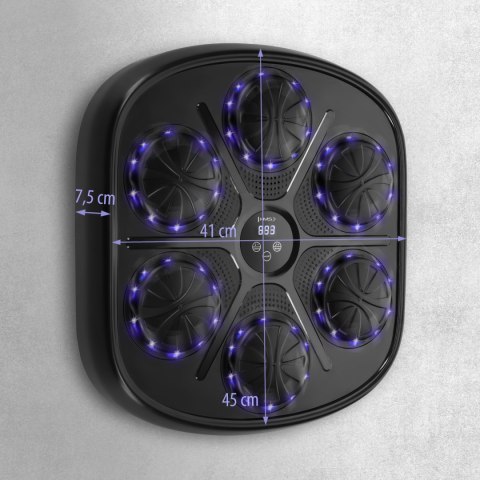 TB03 ELEKTRONICZNA TARCZA BOKSERSKA BLUETOOTH Z MUZYKĄ I RĘKAWICAMI HMS HMS
