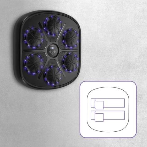 TB03 ELEKTRONICZNA TARCZA BOKSERSKA BLUETOOTH Z MUZYKĄ I RĘKAWICAMI HMS HMS