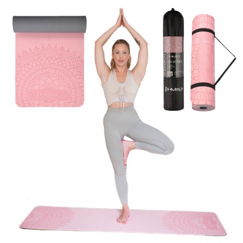 YM10 MATA TPE DO JOGI LIGHT PINK HMS HMS