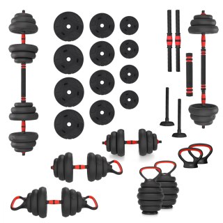 SGN120 PRO SET 6W1 ZESTAW CIĘŻARÓW 20KG HMS HMS