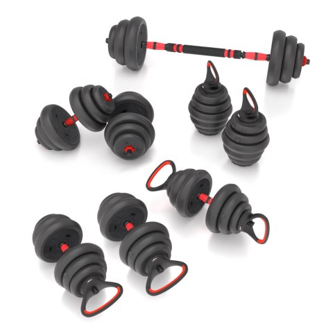 SGN120 PRO SET 6W1 ZESTAW CIĘŻARÓW 20KG HMS HMS