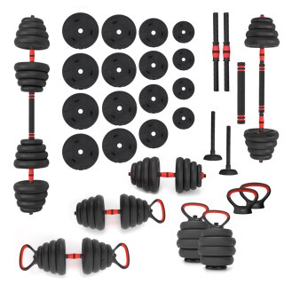 SGN130 PRO SET 6W1 ZESTAW CIĘŻARÓW 30KG HMS HMS