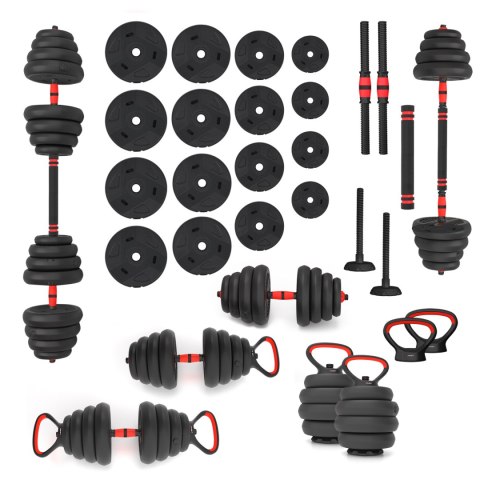 SGN130 PRO SET 6W1 ZESTAW CIĘŻARÓW 30KG HMS HMS