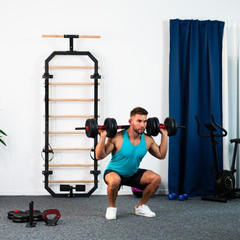 SGN130 PRO SET 6W1 ZESTAW CIĘŻARÓW 30KG HMS HMS