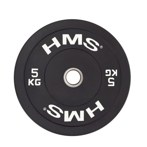 BBR05 BLACK TALERZ OLIMPIJSKI BUMPER 5 KG HMS HMS