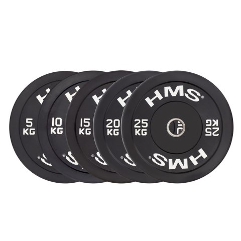 BBR15 BLACK TALERZ OLIMPIJSKI BUMPER 15 KG HMS HMS