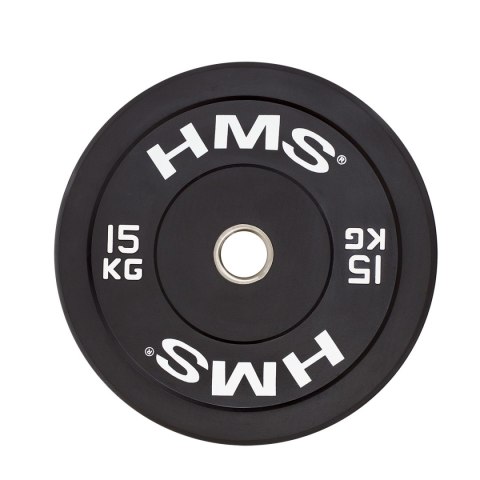 BBR15 BLACK TALERZ OLIMPIJSKI BUMPER 15 KG HMS HMS