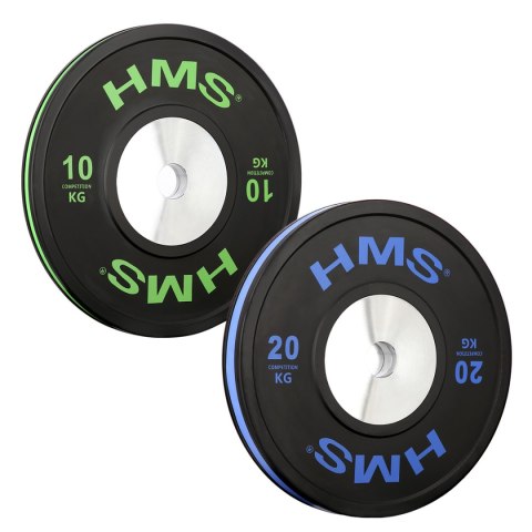BTBR20 TALERZ OLIMPIJSKI BUMPER 20 KG HMS HMS