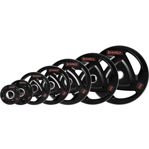 TOX10 CZARNY TALERZ OLIMPIJSKI OGUMOWANY 10 KG HMS HMS