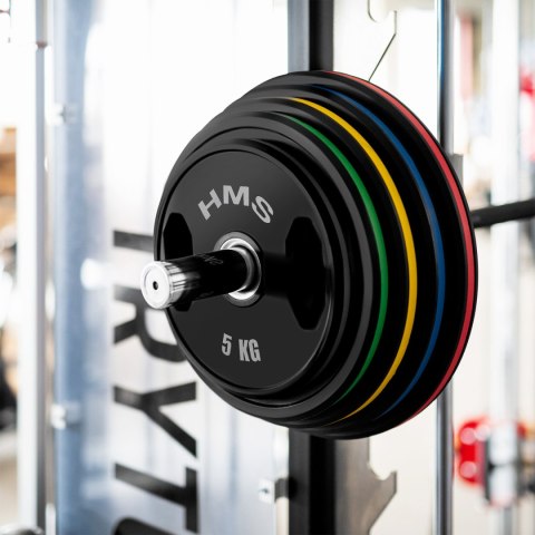 TOG15 2 x 15 KG TALERZ OLIMPIJSKI OGUMOWANY 2 x 15 KG HMS HMS