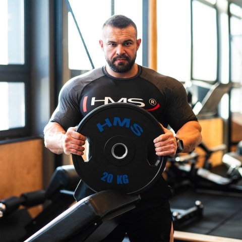 TOG20 2 x 20 KG TALERZ OLIMPIJSKI OGUMOWANY 2 x 20 KG HMS HMS
