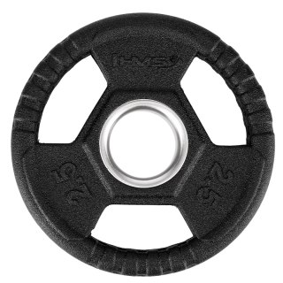 TOH02 CZARNY TALERZ OLIMPIJSKI OGUMOWANY 2.5 KG HMS HMS