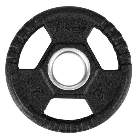 TOH02 CZARNY TALERZ OLIMPIJSKI OGUMOWANY 2.5 KG HMS HMS
