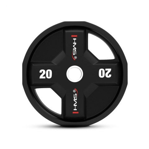TPC20 TALERZ OLIMPIJSKI POLIURETANOWY CPU 20 KG HMS HMS