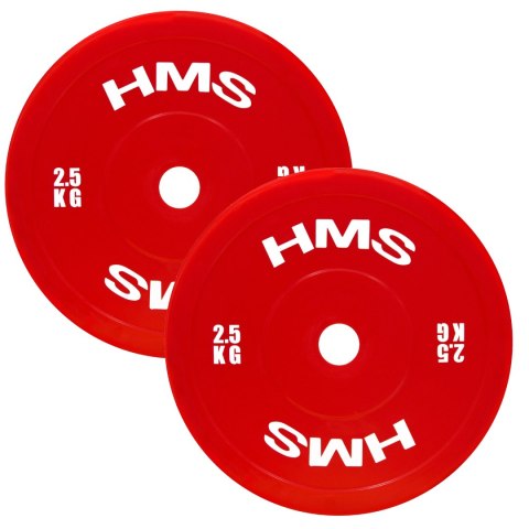 TPP ZESTAW TALERZY OLIMPIJSKICH TECHNICZNYCH PE 2 x 1.5 - 5 KG (18 KG) HMS HMS