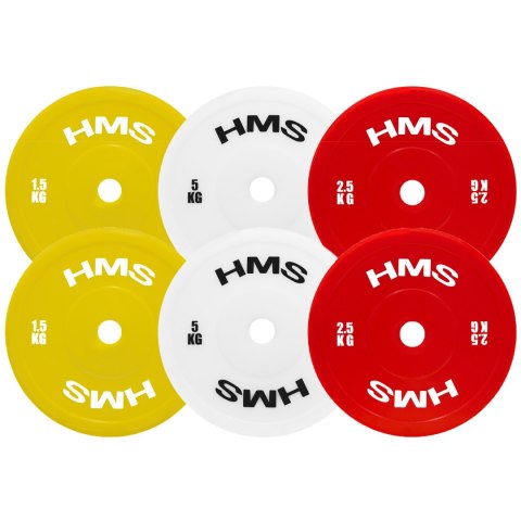 TPP01 (2 x 1.5 KG) YELLOW TALERZ OLIMPIJSKI TECHNICZNY PE 2 x 1.5 KG HMS HMS