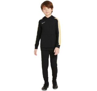 Bluza dla dzieci Nike NK Dry Academy Hoodie Po FP JB czarno-złota CZ0970 011 Nike Football