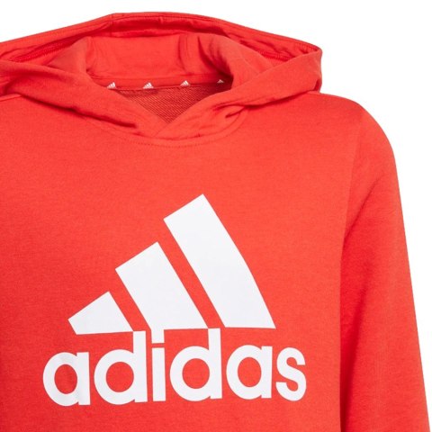 Bluza dla dzieci adidas Essentials Big Logo Hoodie czerwona GN4037 Adidas Bluza dla dzieci adidas Essentials Big Logo Hoodie czerwona GN4037 Adidas