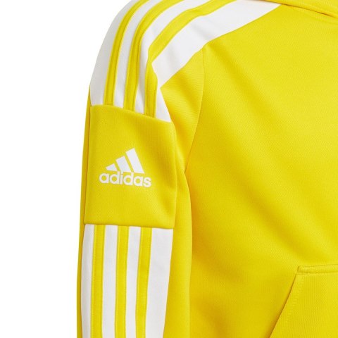 Bluza dla dzieci adidas Squadra 21 Hoody Youth żółta GP6431 Adidas teamwear Bluza dla dzieci adidas Squadra 21 Hoody Youth żółta GP6431 Adidas teamwear