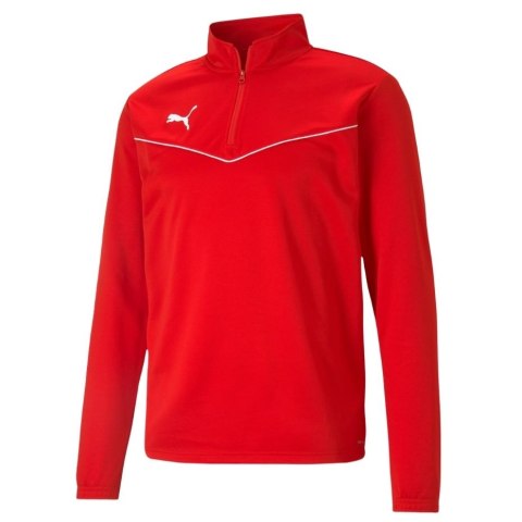 Bluza męska Puma teamRISE 1 4 Zip Top czerwona 657394 01 Puma Bluza męska Puma teamRISE 1 4 Zip Top czerwona 657394 01 Puma