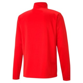 Bluza męska Puma teamRISE 1 4 Zip Top czerwona 657394 01 Puma