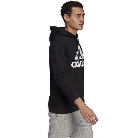 Bluza męska adidas Essentials Fleece Big Logo Hoodie czarna GK9220 Adidas Bluza męska adidas Essentials Fleece Big Logo Hoodie czarna GK9220 Adidas