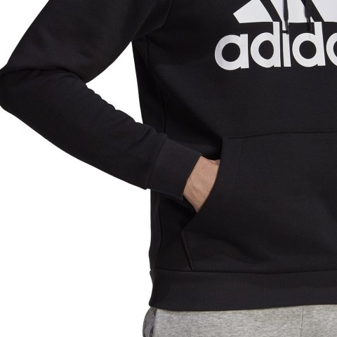 Bluza męska adidas Essentials Fleece Big Logo Hoodie czarna GK9220 Adidas Bluza męska adidas Essentials Fleece Big Logo Hoodie czarna GK9220 Adidas